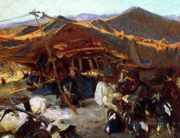 Bedouin Encampment John Singer Sargent Oil Paintings